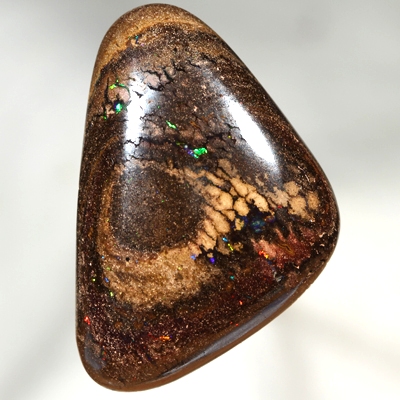 SOLID BOULDER OPAL Huge 49 carats. Sparkling green and purple